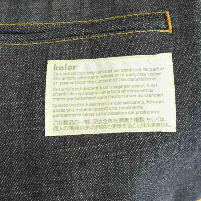 【中古】カラー kolor デニムテーラージャケット 2B 総裏地 2 ネイビー 11WCM-J09113 /DO ■OS ■SH メンズ_5