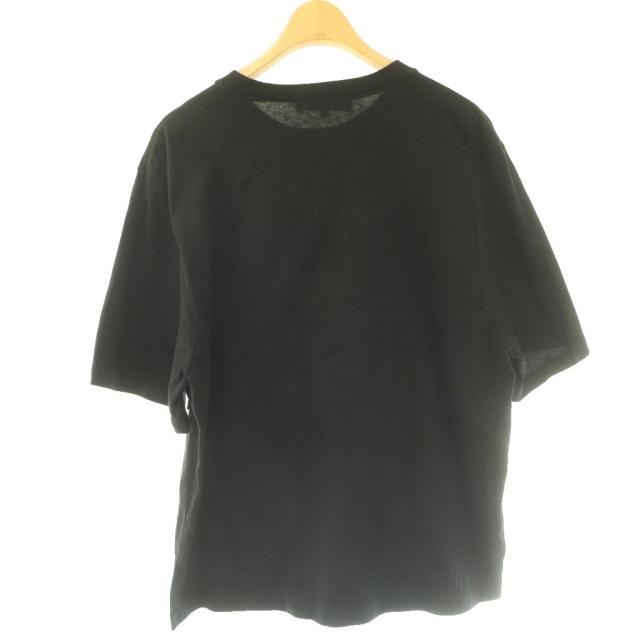 【中古】エンフォルド デコラティブ ウェーブ ティーシャツ Tシャツ カットソー 半袖 38 黒 ブラック /SS ■OS_1