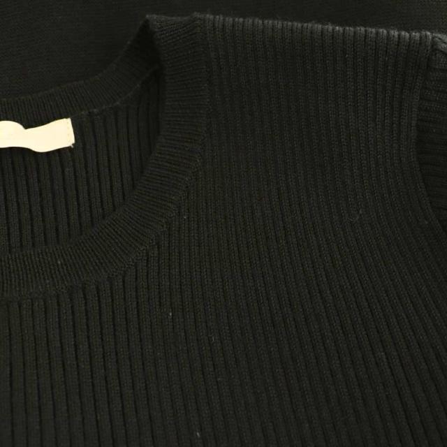 【中古】プラージュ 24AW rib combi ニットドレス ワンピース ロング 長袖 38 ブラック /DO ■OS ■SH レディース_5