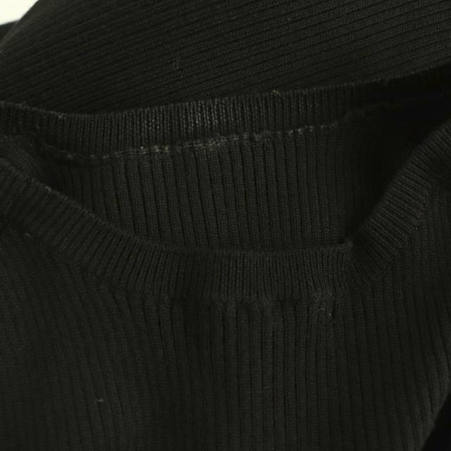 【中古】プラージュ 24AW rib combi ニットドレス ワンピース ロング 長袖 38 ブラック /DO ■OS ■SH レディース_6