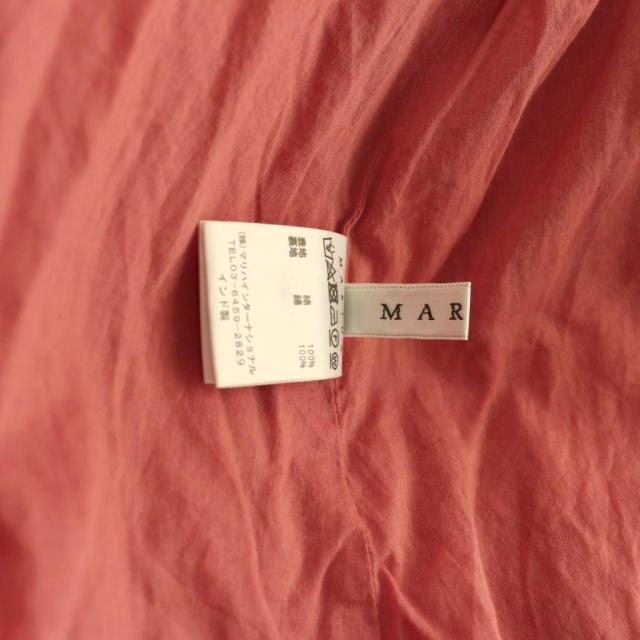 【中古】マリハ MARIHA 海の月灯かりの御召しもの ノースリーブ 綿織物 年魚さくら色 /CX ■os レディース