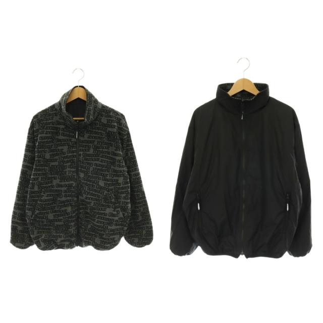 【中古】ヒステリックグラマー 25AW TYPEWRITER LOGO スタンドカラージャケット ジップアップ 裏起毛