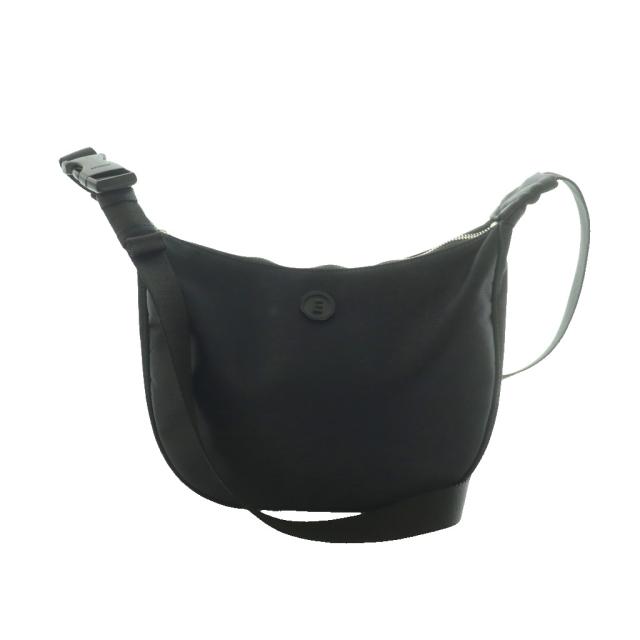 【中古】ミニットミュート minitmute CLO WAIST ナイロン ショルダーバッグ 黒 /MI ■OS レディース