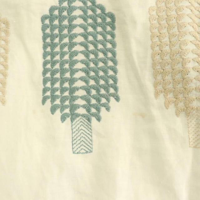 【中古】ミナペルホネン mina perhonen 23SS forest candy リネンコート スプリングコート 38 ホワイト_7