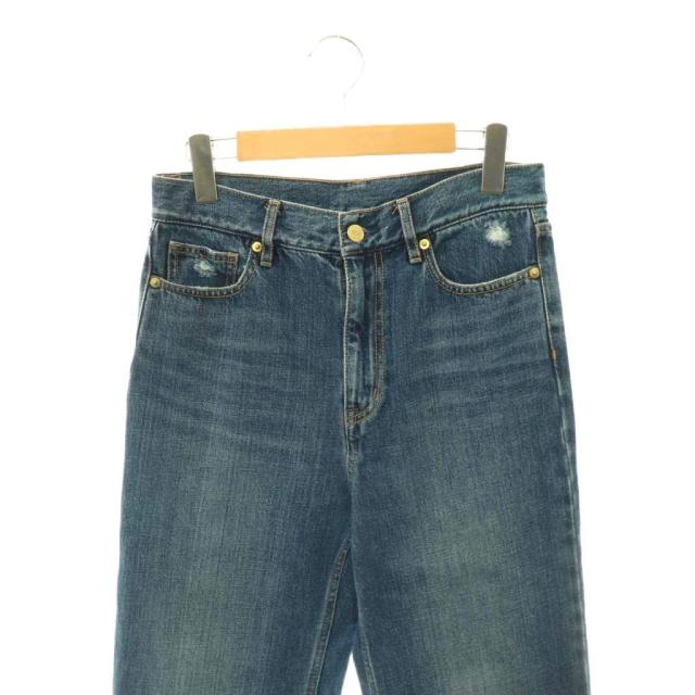 【中古】ミューズ ドゥーズィエム クラス 26SS BITTER デニムパンツ ジーンズ ストレート ダメージ加工 36_2
