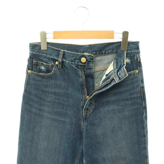 【中古】ミューズ ドゥーズィエム クラス 26SS BITTER デニムパンツ ジーンズ ストレート ダメージ加工 36_3