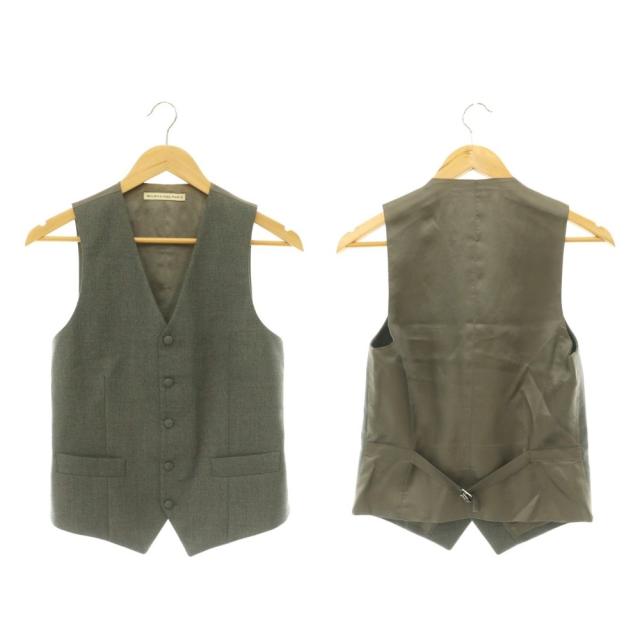 【中古】バレンシアガ BALENCIAGA 3Pスーツセットアップ ジャケット パンツ ベスト 44 グレー /HK ■OS ■AD メンズ_2