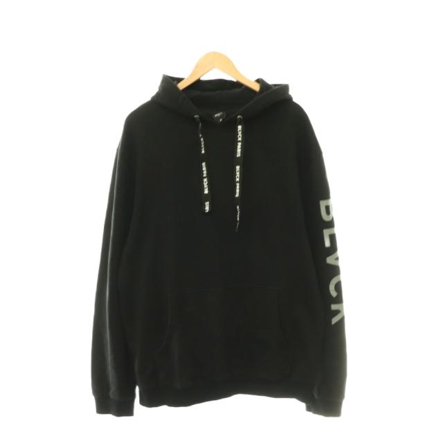 【中古】黒いこと 光の都市 SIGNATURE HOODIE BOLD SWEATS スウェットセットアップ パーカー ティーシャツ ズボン下 XL