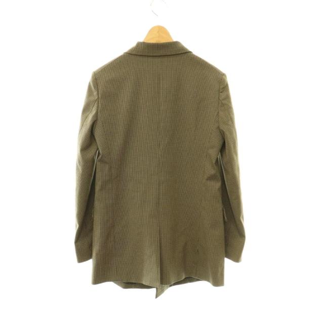 【中古】ウィムガゼット Whim Gazette 24SS TRダブルジャケット F ブラウン カーキ マルチカラー /ES ■OS ■SH_1