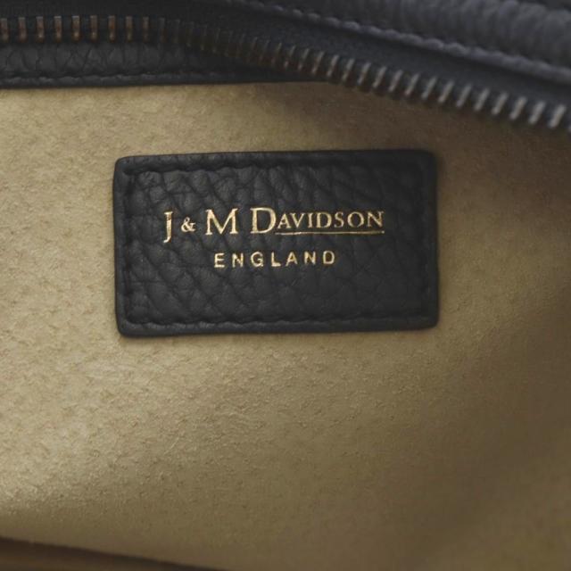 【中古】ジェイ&amp;エムデヴィッドソン J&amp;M Davidson MINI MIA ミニボストンバッグ ハンドバッグ レザーブラック_2