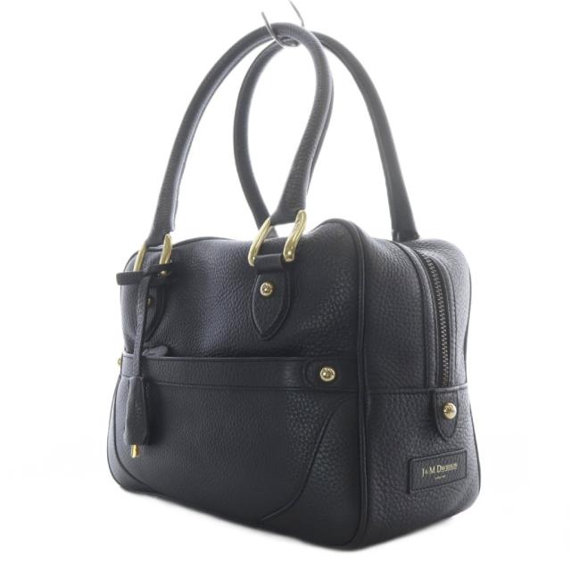 【中古】ジェイ&amp;エムデヴィッドソン J&amp;M Davidson MINI MIA ミニボストンバッグ ハンドバッグ レザーブラック_4