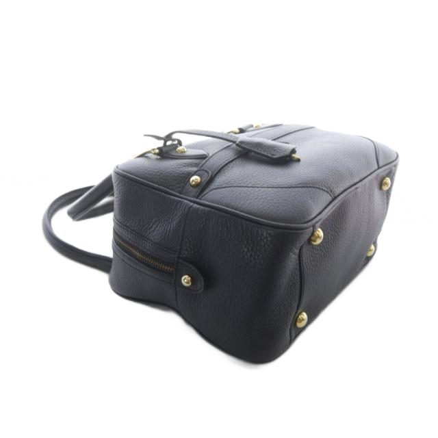 【中古】ジェイ&amp;エムデヴィッドソン J&amp;M Davidson MINI MIA ミニボストンバッグ ハンドバッグ レザーブラック_5