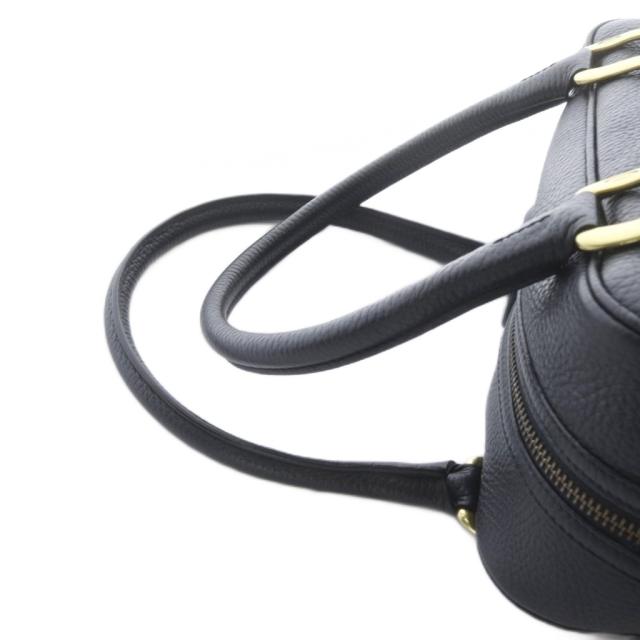 【中古】ジェイ&amp;エムデヴィッドソン J&amp;M Davidson MINI MIA ミニボストンバッグ ハンドバッグ レザーブラック_6