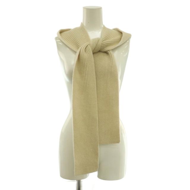 【中古】ドゥーズィエムクラス エブリデイアイライク 24AW Hoodie Scarf フーディーマフラー ニット アイボリー_4