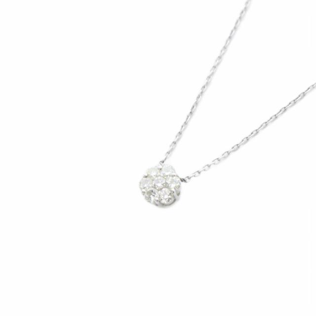 【中古】スタージュエリー STAR JEWELRY ネックレス Pt950 ダイヤ0.38ct プラチナ /SR レディース