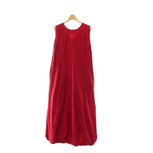 【中古】ヌキテパ NE QUITTEZ PAS! 25SS Poplin Solid Sleeveless Balloon Dress ワンピース バルーン ノースリーブ