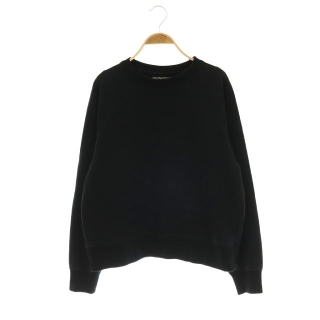 【中古】ロンハーマン ヴィンテージ 25SS LOVE IS プリントスウェットシャツ トレーナー プルオーバー XS 黒