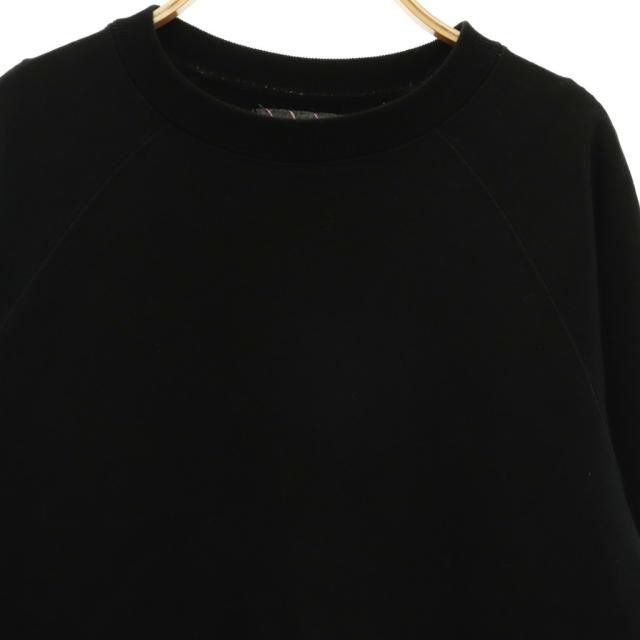 【中古】ロンハーマン ヴィンテージ 25SS LOVE IS プリントスウェットシャツ トレーナー プルオーバー XS 黒_2