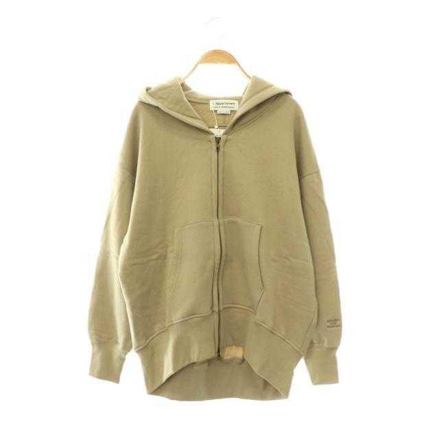【中古】未使用品 アメリカーナ 24SS アパルトモン別注 WIDE FULLZIP HOODIE フーディー パーカー ジップアップ
