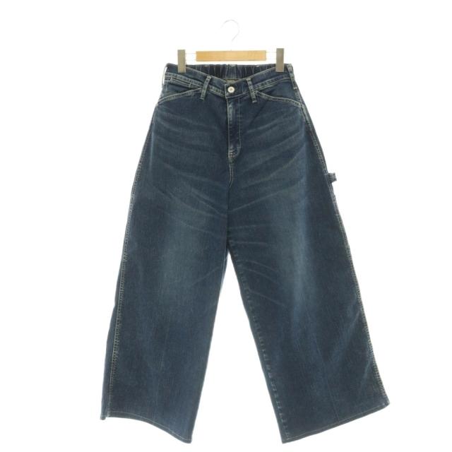 【中古】グッドグリーフ GOOD GRIEF 25AW DENIM CARPENTER PANTS デニム パンツ ワイド ストレッチ M インディゴ
