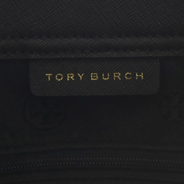 【中古】トリーバーチ TORY BURCH トートバッグ レザー ブラック /YO33 レディース_2