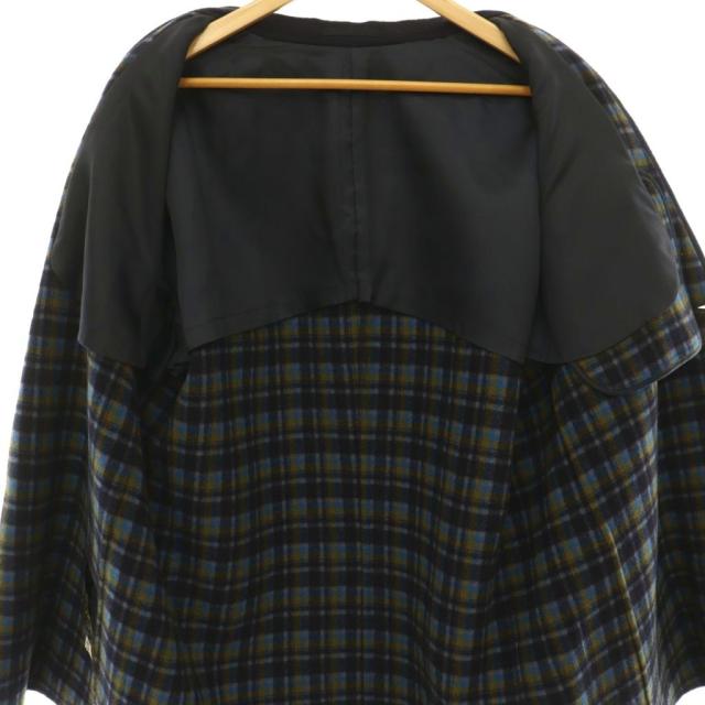 中古】パパス Papas ピュアカシミヤハーフコート アウター チェスター