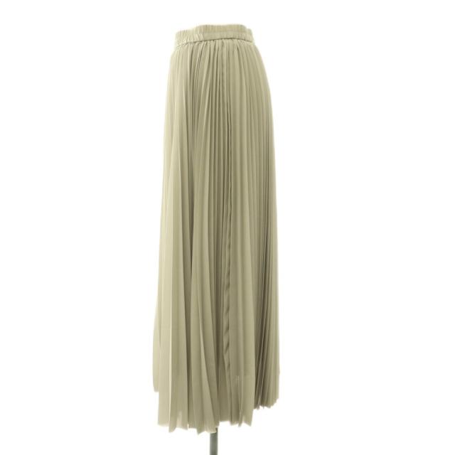 【中古】セオリーリュクス theory luxe 25SS Refined Pleats Pilil スコート 筋目 ロング 38 薄墨色 /HK ■os