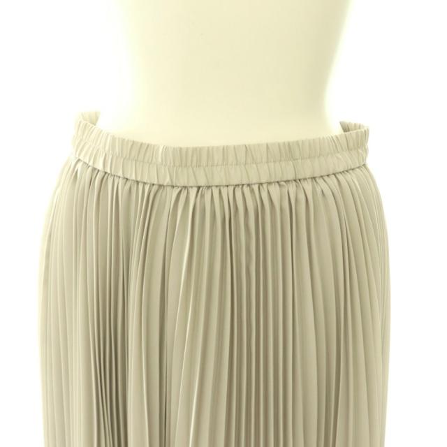 【中古】セオリーリュクス theory luxe 25SS Refined Pleats Pilil スコート 筋目 ロング 38 薄墨色 /HK ■os