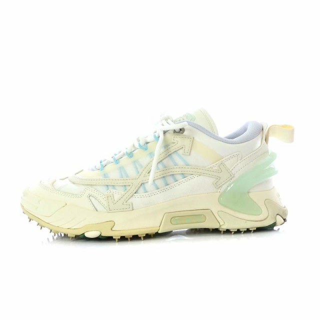 中古】オフホワイト OFF WHITE ODSY 2000 スニーカー 43 28cm 白