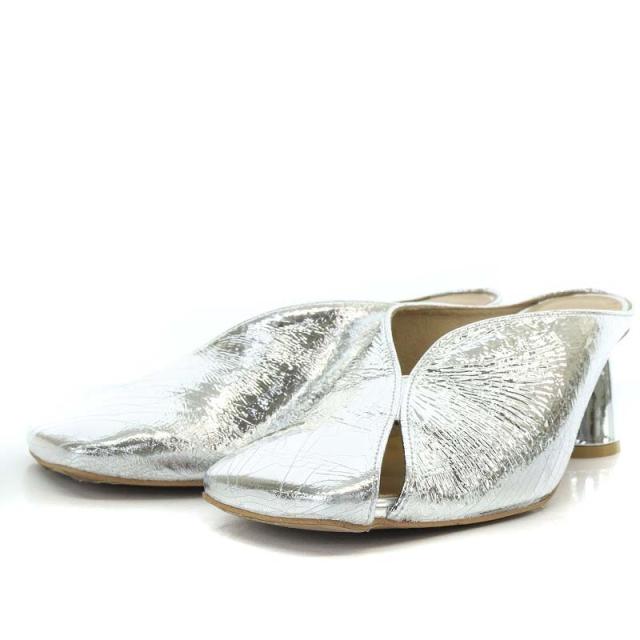 【Le Talon GRISE】6cmレザーARTYミュール 中古】ルタロングリーズ Le Talon GRISE LEATHER ARTY MULE 6CM