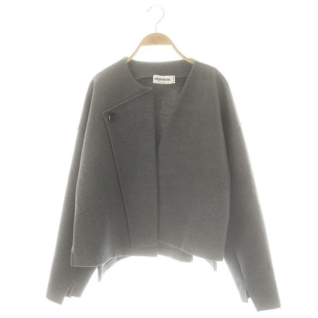 nagonstans グレー カーディガン Mサイズ Mの通販 ファッション nagonstans ナゴンスタンス v neck