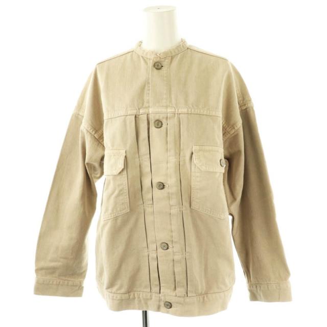 イエナ  カラーチノリメイクルーズブルゾン ベージュ系 ゆったり 36秋カラー イエナ カラーチノリメイクルーズブルゾン ベージュ系 ゆったり 36秋