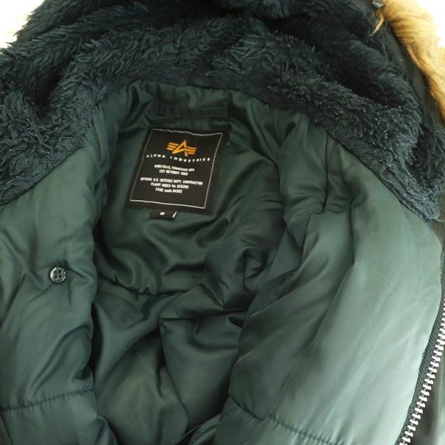 良品　アルファインダストリーズ　N-3B ファー付き　ダークグリーン 楽天市場】アルファ N-3B ALPHA INDUSTRIES アルファ