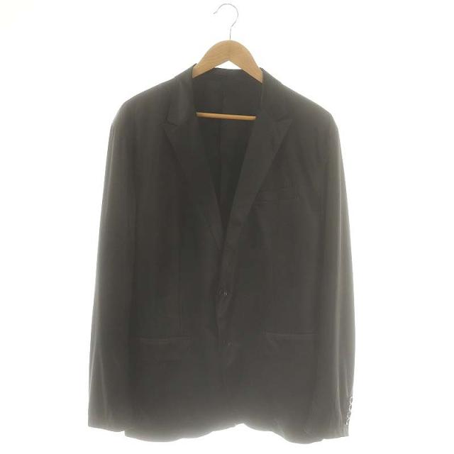 【中古】未使用品 ミッシェルクラン MICHEL KLEIN HOMME オム テーラードジャケット 52 ブラック /ES ■OS ■AX メンズ