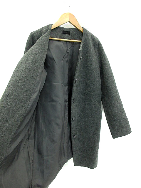 中古 アパートバイローリーズ Apart By Lowrys コート ノーカラー ロング ウール M グレー Ns7 レディースの通販はau Pay マーケット ブランド古着のベクトル