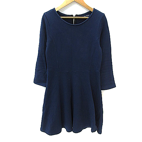 中古 イエナ スローブ ワンピース カットソー ミニ ラウンドネック 長袖 スウェット生地 紺 ネイビー レディースの通販はau Pay マーケット ブランド古着のベクトル