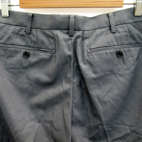 中古 未使用品 ユニクロ Uniqlo パンツ スラックス テーパード アンクル丈 無地 73 グレー Sy6 メンズの通販はau Pay マーケット ブランド古着のベクトル