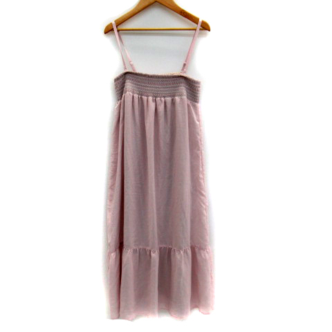 中古 マジェスティックレゴン ワンピース キャミソール ロング丈 ノースリーブ シフォン M 薄ピンク レディースの通販はau Pay マーケット ブランド古着のベクトル