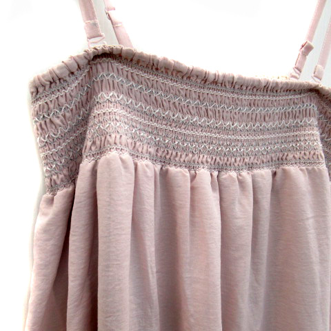 中古 マジェスティックレゴン ワンピース キャミソール ロング丈 ノースリーブ シフォン M 薄ピンク レディースの通販はau Pay マーケット ブランド古着のベクトル