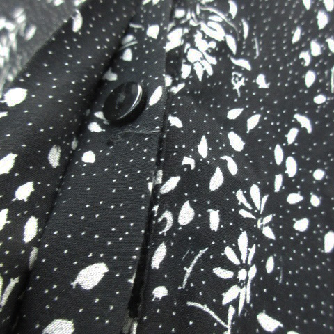 中古 ザラ Zara ワンピース ロング丈 長袖 ラウンドネック 総柄 花柄 S ブラック 黒 Ym40 レディースの通販はau Pay マーケット ブランド古着のベクトル