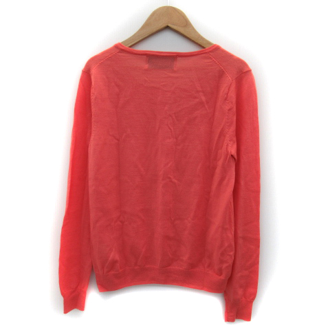 中古 ロペ Rope カーディガン ニット ラウンドネック パールビーズ 38 コーラルピンク Yk29 レディースの通販はau Pay マーケット ブランド古着のベクトル