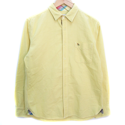中古 アーノルドパーマー Arnold Palmer シャツ カジュアル 長袖 刺繍 3 黄色 イエロー Ff32 メンズの通販はau Pay マーケット ブランド古着のベクトル