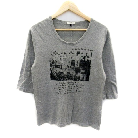 中古 アー ヴェ ヴェ オム ミッシェルクラン A V V Homme Tシャツ カットソー 七分袖 Uネック 48 グレー メンズの通販はau Pay マーケット ブランド古着のベクトル