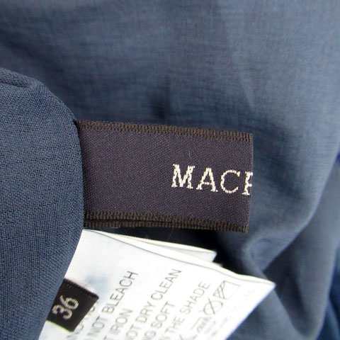 MACPHEE マカフィー スカート 36 青 ブルー