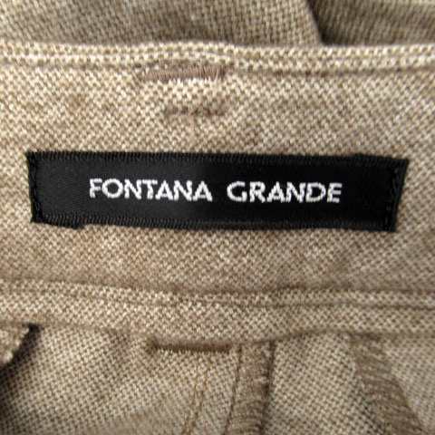 中古】フォンタナグランデ FONTANA GRANDE テーパードパンツ ロング丈