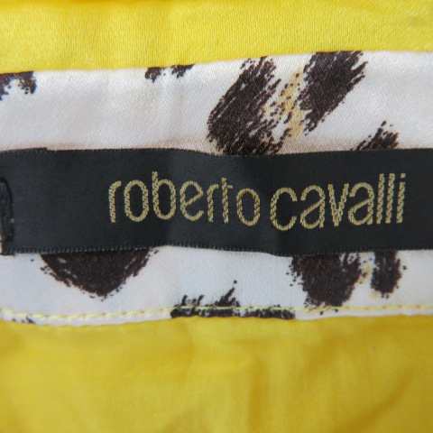 中古】ロベルトカヴァリ roberto cavalli シャツ ブラウス 七分袖 無地