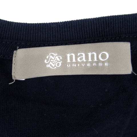 中古】ナノユニバース nano universe Tシャツ カットソー 半袖 Vネック