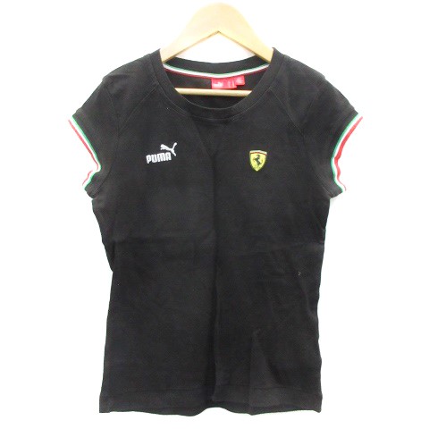 中古】プーマ PUMA × フェラーリ Ferrari Tシャツ カットソー 半袖