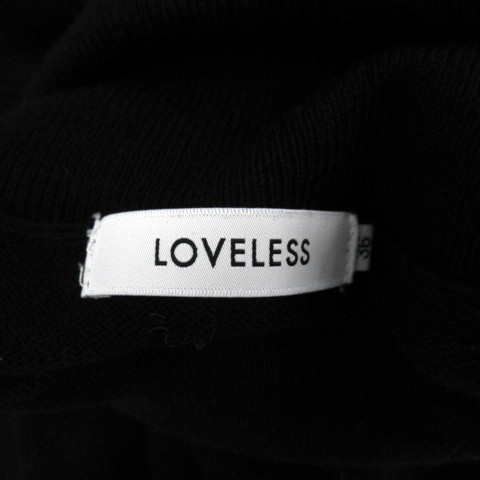 中古】ラブレス LOVELESS ニットワンピース 長袖 タートルネック