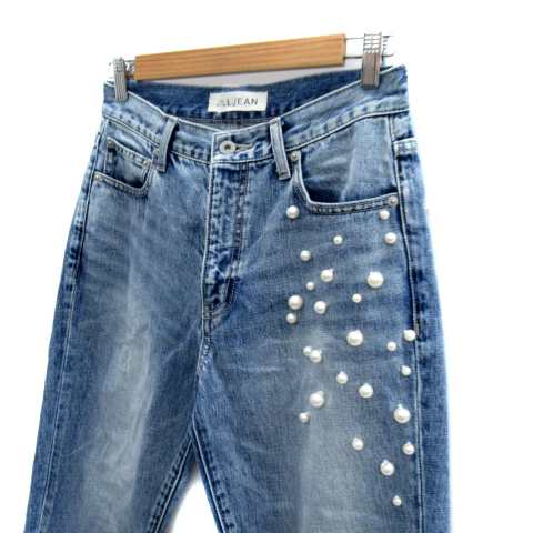 中古】ジルスチュアート JILL JEAN デニムパンツ ジーンズ テーパード